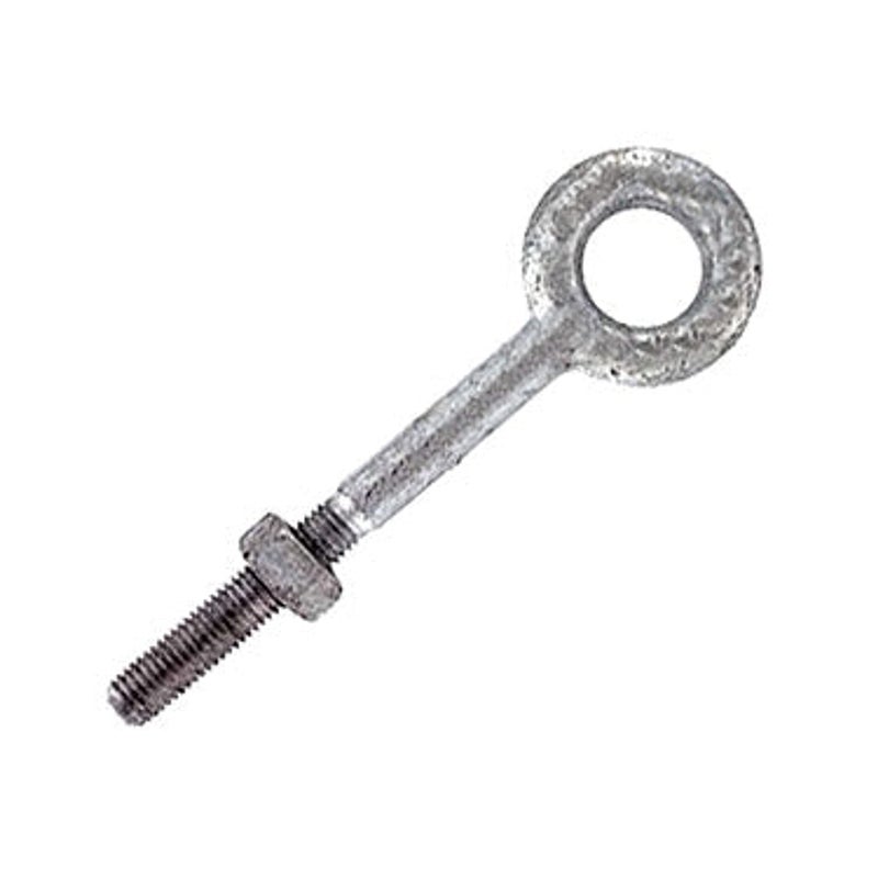 US Cargo Control 3/4 Inch x 12 Inch Galvanized Eye Bolt, 7,200 LBS Working Load Limit, Heavy Duty Eye Bolts to Use for Lifting, Rigging, and Anchoring, Intended for Straight Line Pulls - Image 1